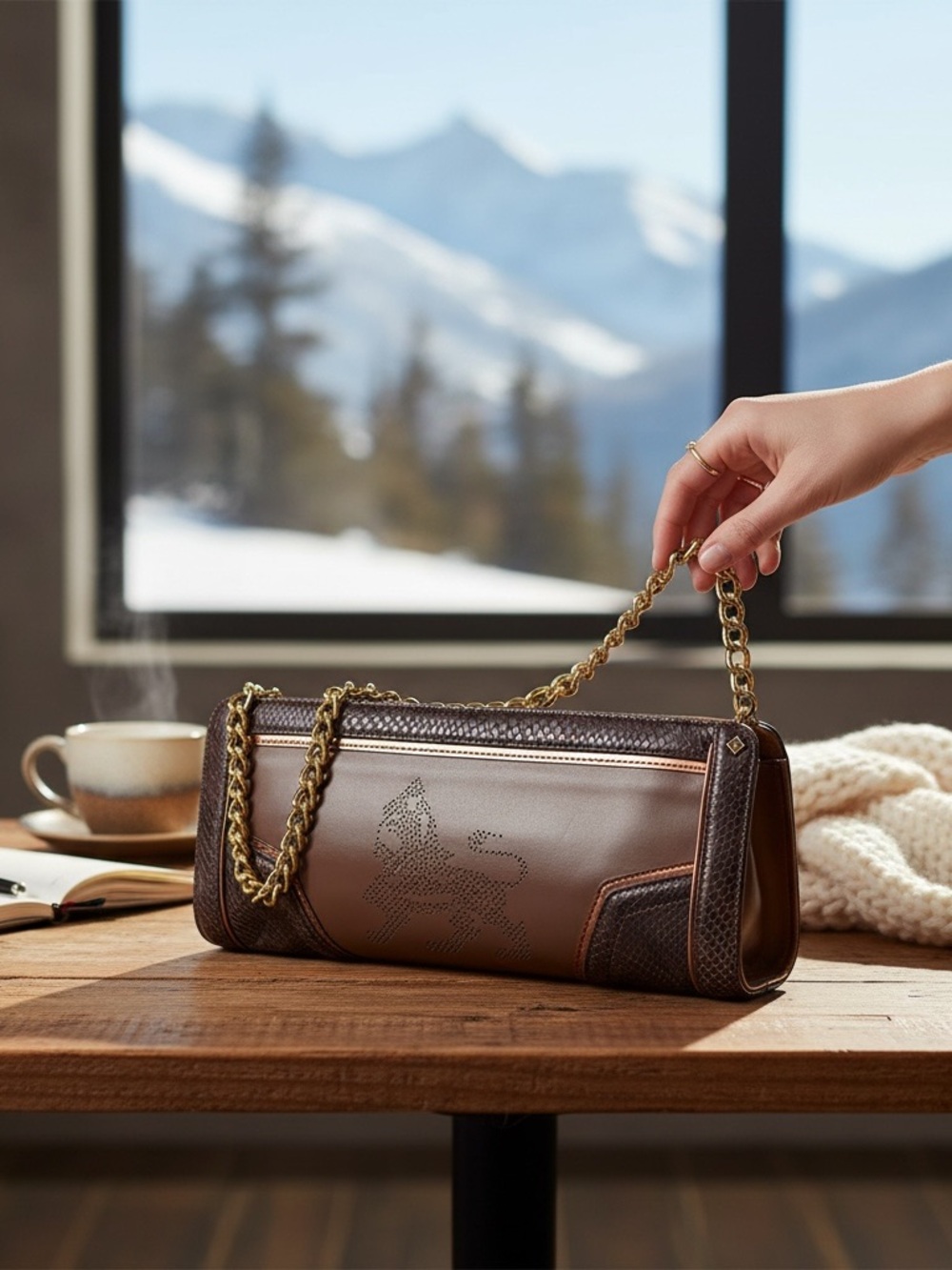 MCM Munich Lion’s Crest Limited Edition Shoulder Bag